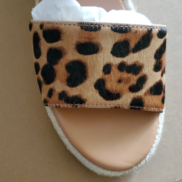 J crew calfhair Espadrille wedge sandal - Picture 4 of 6